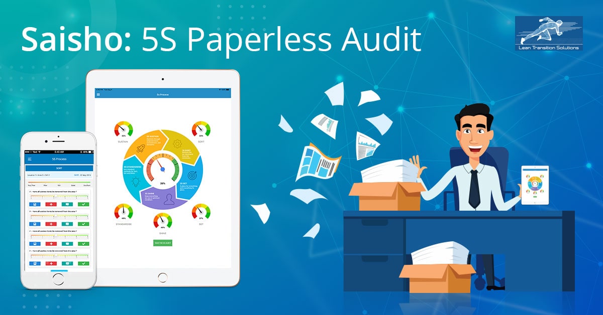 Time to Move from Paper-Based 5S Audits to 5S Audit Mobile App